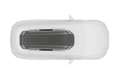 Roof Box (232x92x45cm; 600L), Titan Glossy