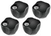 Extension Set, tow bar coupling bike carrier Knob with Lock (rattahoidja lukusti) 4tk