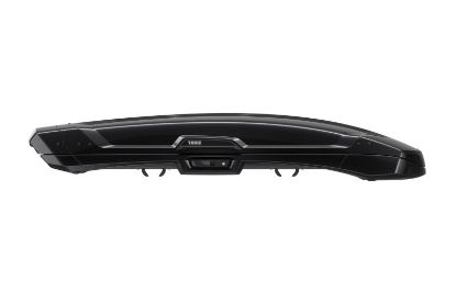 Roof Box (228x88,5x32cm; 380L), Black Metallic