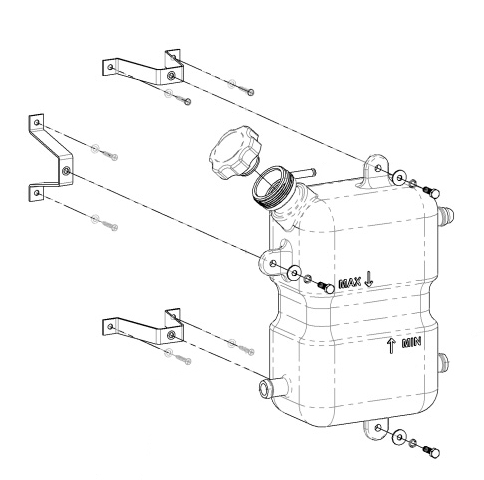 Expansion tank, auxilliary heater 