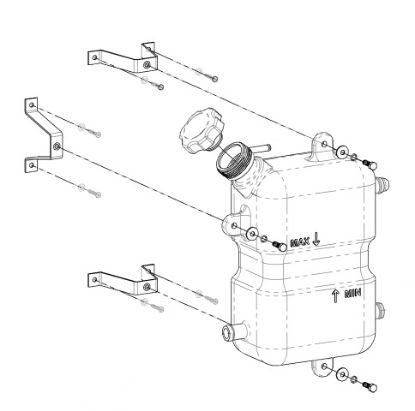 Expansion tank, auxilliary heater 