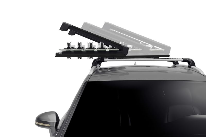 Ski Holder, roof rack SnowPack Extender, 5-le suusapaarile (62,5cm),must