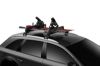 Ski Holder, roof rack SnowPack Extender, 5-le suusapaarile (62,5cm),must
