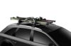 Ski Holder, roof rack SnowPack Extender, 5-le suusapaarile (62,5cm),must