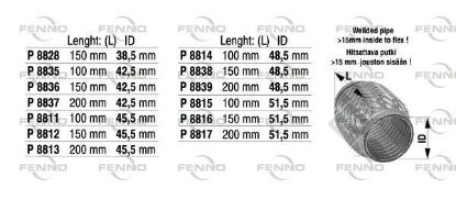 Flex Hose, exhaust system 