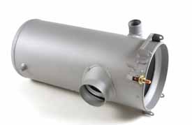 Heat Exchanger, auxilliary heater 