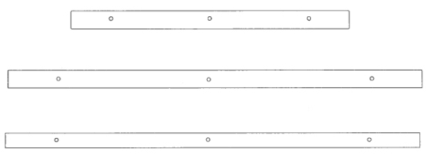 Trim/Protective Strip, radiator grille Fiat Ducato -2001