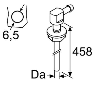 Fuel outlet, fuel tank 
