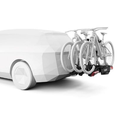 Bike Rack, trailer hitch carrier Epos 3 (3 rattale, 13pin)