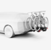 Bike Rack, trailer hitch carrier Epos 3 (3 rattale, 13pin)