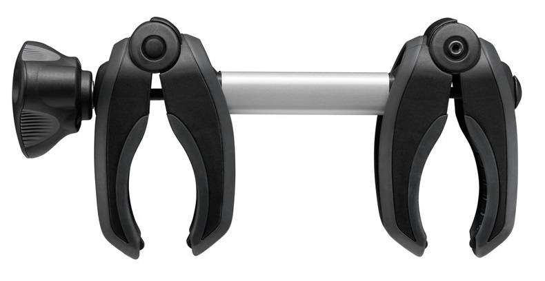 Extension Set, tow bar coupling bike carrier Bike Holder 4 with lock + AcuTight Knob (anodised)