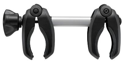 Extension Set, tow bar coupling bike carrier Bike Holder 4 with lock + AcuTight Knob (anodised)