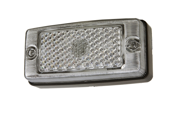 Side Marker Light Positsioonituli valge helkurig