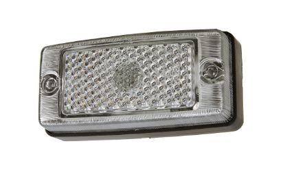 Side Marker Light Positsioonituli valge helkurig