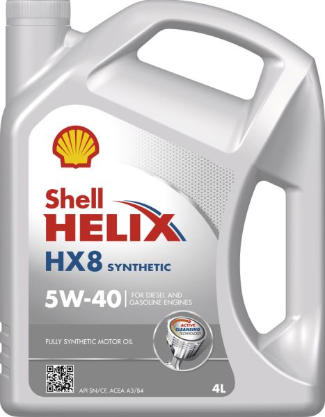 Engine Oil Shell Helix HX 8 5W-40 4L