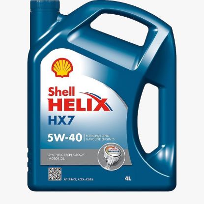 Engine Oil Shell Helix HX 7  5W-40 1L