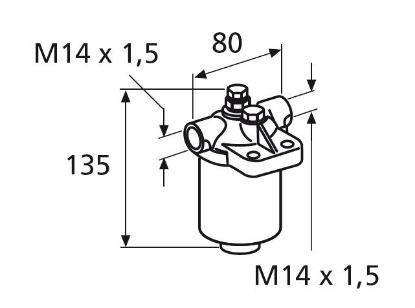 Fuel filter, auxilliary heater 