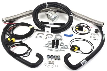 Assembly kit, auxilliary heater 