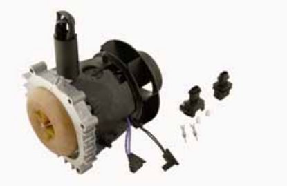 Fan motor, auxilliary heater 