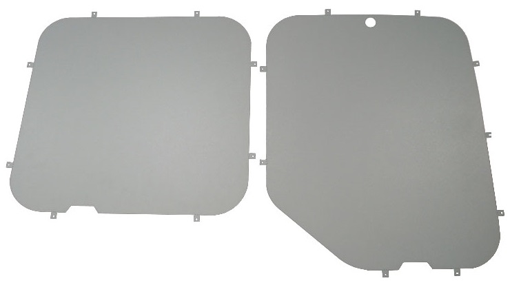 Body Floor, boot-/cargo area Tagauste akende kaitse läbipaistmatu NV400 10- MAS