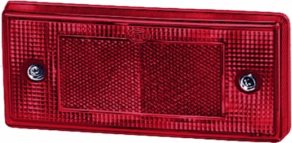 Reflector Reflektor punane 196x88mm - ST