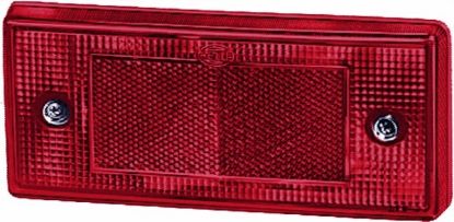 Reflector Reflektor punane 196x88mm - ST