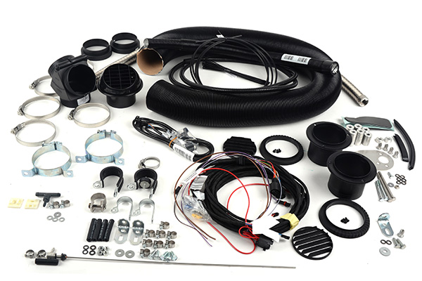 Assembly kit, auxilliary heater 