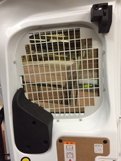 Body Floor, boot-/cargo area Tagauste akende kaitse  Transit Connect 2014-, paa