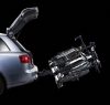 Bike Rack, trailer hitch carrier EuroWay G2 (3 rattale, 13pin)