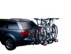 Bike Rack, trailer hitch carrier EuroWay G2 (3 rattale, 13pin)