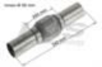 Flex Hose, exhaust system 50x340mm keevitatud otstega