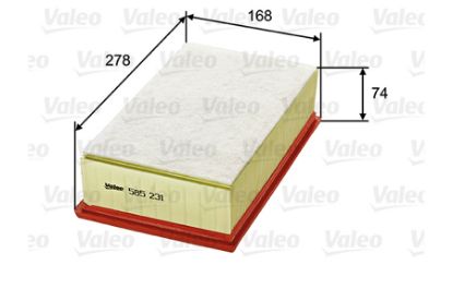 Air Filter C4 II (B7), 307 (3A/C), 5008
