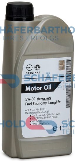 Engine Oil 5W-30, GM LL-A-025, ACEA C3, Longlife, 1L