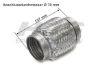 Flex Hose, exhaust system 70x137mm tugev sisu