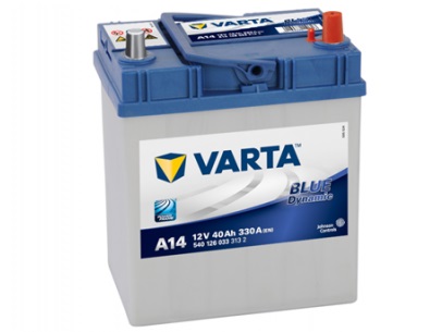  40Ah 330A 187*127*227 - + BLUE dynamic (Japan)