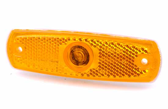Side Marker Light reflektoriga kollane 24V