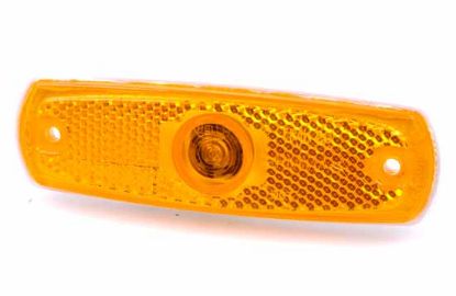 Side Marker Light reflektoriga kollane 24V