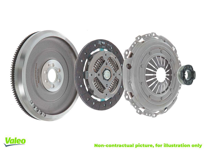 Clutch Kit TOYOTA D4D DMF asendus 4 osa