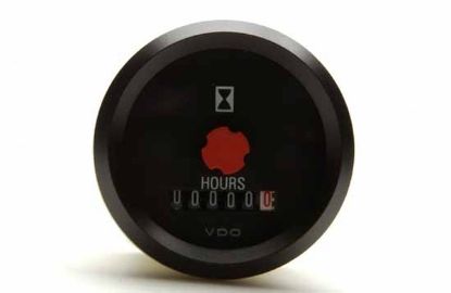 Revolution Counter 12V+24V 52mm ilma minuti seierita