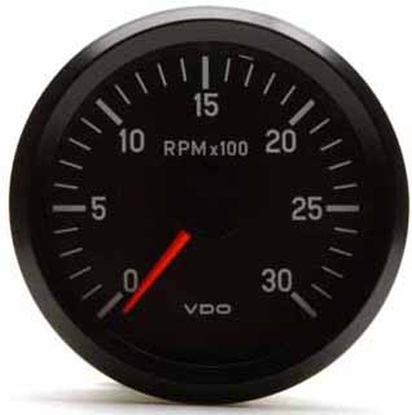 Revolution Counter 24V 80mm 0 - 3000 p/min