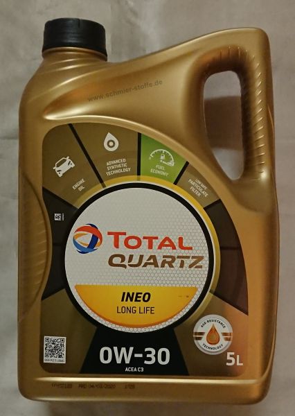 Engine Oil Quartz Ineo LL 0W-30 5l