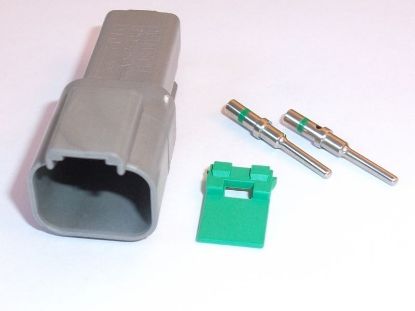 Socket Deutsch 2pin ISA klemmidega kompl