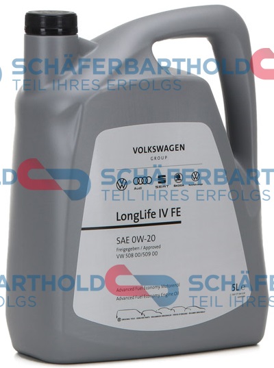 Engine Oil 0W-20, VW 508.00, , VW 509.00, 5L