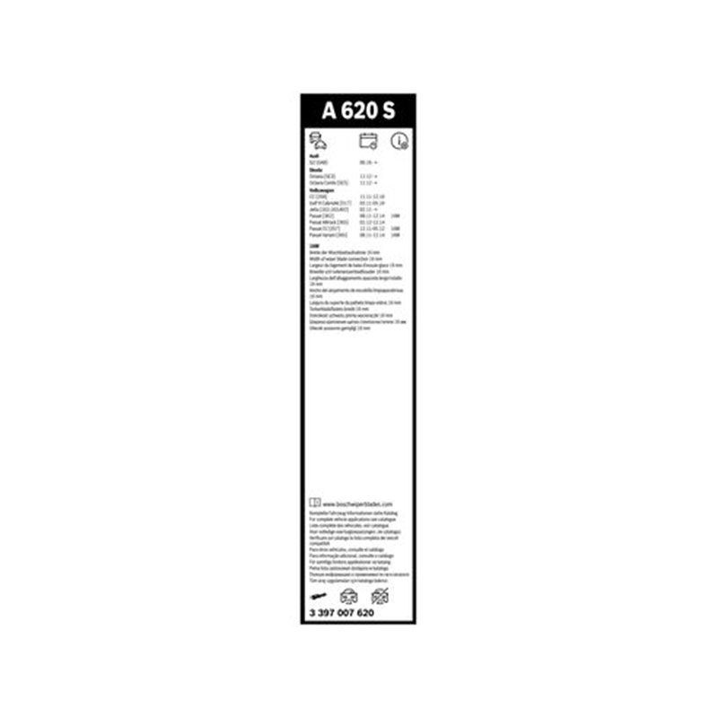 Wiper Blade Aerotwin A620S SET 600/475mm