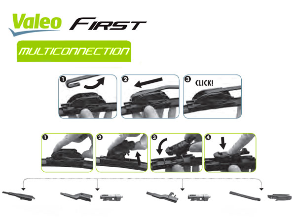 Wiper Blade MULTICONNECTION 380mm