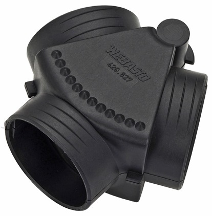 Air distributer, auxilliary heater 