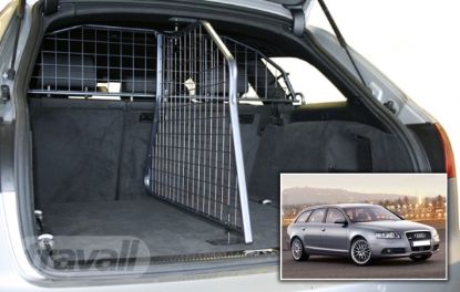 Barrier Mesh, boot-/cargo area AUDI A6 S6 RS6 AVANT + ALLAND ROVEROAD (2004-12)