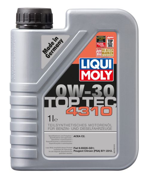 Engine Oil TOP TEC 4310 0W-30 1L