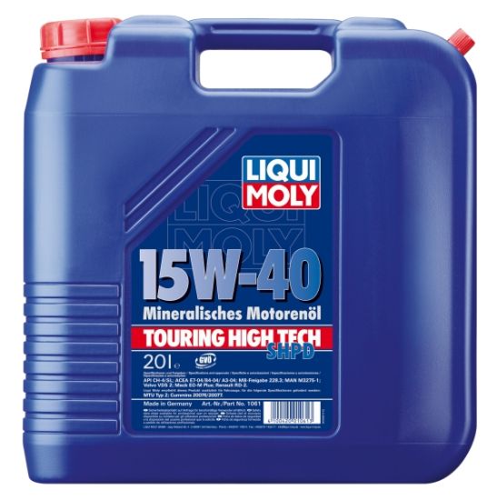 Engine Oil TOUR HT SHPD E3 15W-40 20L