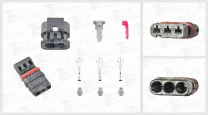 Cable Connector Kit 3 PIN komplekt VAG 4H0973703